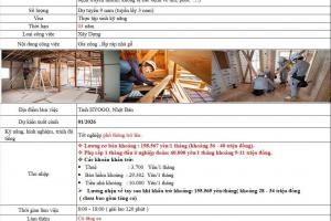 ĐƠN HÀNG TUYỂN DỤNG THÁNG 7