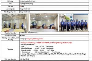 ĐƠN HÀNG TUYỂN THÁNG 11