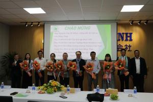 Đoàn Đại Biểu Sở Nội Vụ tỉnh Đồng Tháp đến thăm, làm việc tại Công ty Hung Thinh HR