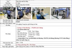 ĐƠN HÀNG TUYỂN DỤNG THÁNG 3